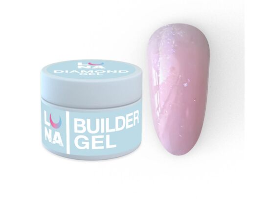 Гель для нарощування Luna  Diamond Gel №11 15ml, Об'єм: 15 мл, Колекція гелів: Diamond Gel, Номер: 11, фото 