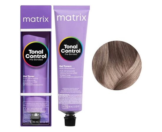 Гелевий  тонер на кислотній основі  Matrix Tonal Control Pre-Bonded Acidic Gel Toner 8VG Світлий Блондин Перламутрово-золотистий, 90 мл, Вид: Тонер, Номер краски: 8VG, фото 