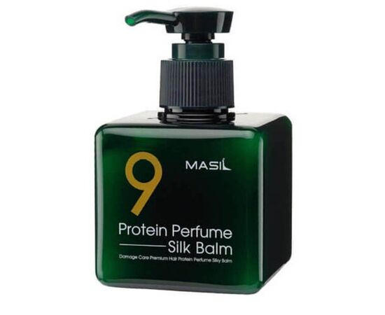 Незмивний бальзам з протеїнами для пошкодженого волосся Masil 9 Protein Perfume Silk Balm, 180 мл, фото 