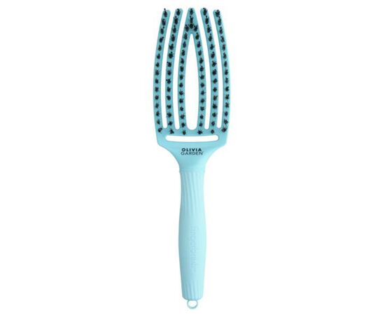Щітка FINGERBRUSH Care Iconic Boar&Nylon Blue Sky, фото 