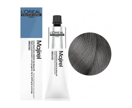 Крем-фарба для волосся L'Oreal Professionnel Majirel  7.1 Блондин попелястий, 60 мл, Об'єм: 60 мл., Номер краски: 7.1, фото 