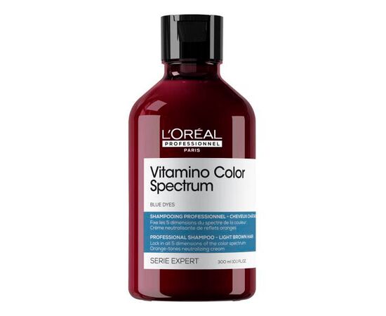 Шампунь для нейтралізації помаранчевих напівтонів, L’Oréal Professionnel Vitamino Color Spectrum, 300 мл, фото 