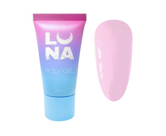 Полігель для нарощування LUNA Poly Gel № 7, 30 мл, Вид акрігелю: Густий, Номер: 7, фото 