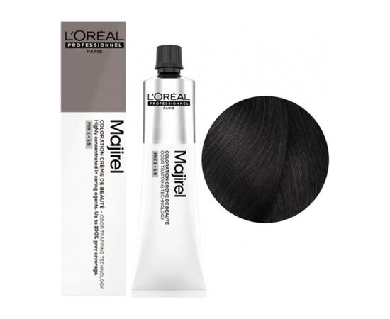 Крем-фарба для волосся L'Oreal Professionnel Majirel 4.0, Шатен глибокий, 60 мл, Об'єм: 60 мл., Номер краски: 4.0, фото 