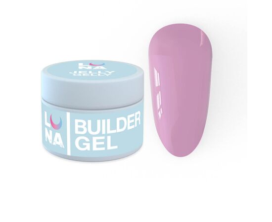 Гель-желе для нарощування Luna Jelly Gelly №3 (15ml), Об'єм: 15 мл, Колекція гелів: Jelly Gelly, Номер: 3, фото 