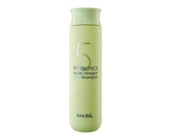 М'який безсульфатний шампунь з проботіками і яблучним оцтом Masil 5 Probiotics Apple Vinegar Shampoo, 300 мл, фото 