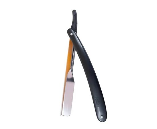 Бритва небезпечна під половинку леза Nishman EASY USE Push Razor чорна, фото 