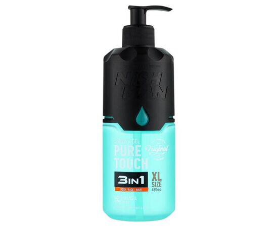 Гель для душу 3 в 1 Nishman Pure Touch 3 In 1 Shower Gel, 480 мл, фото 