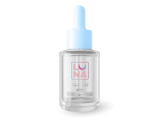 Суха олійка для кутикули з ароматом дині Luna  Photoshop Oil 30 ml, фото 