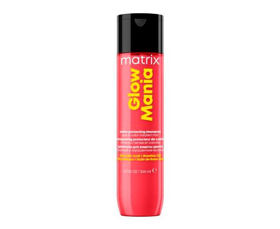 Шампунь для захисту кольору фарбованого волосся Matrix Glow Mania Color Protecting Shampoo, 300 мл, фото 