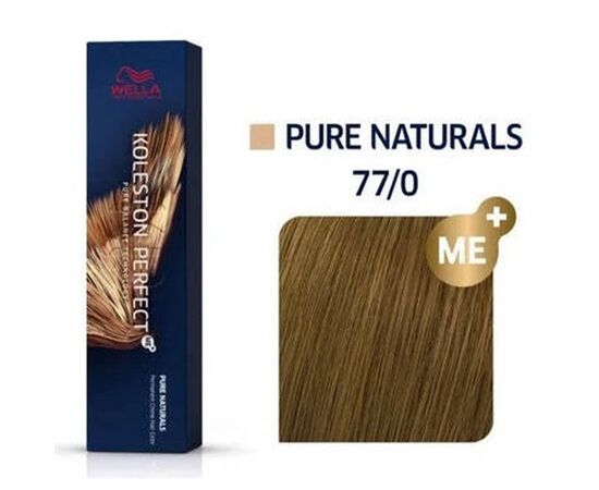 Крем-фарба для волосся Wella Professionals Koleston Perfect 77/0, Насичений блондин натуральний,  60ml., Номер краски: 77/0, фото 