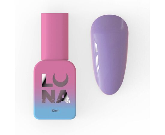Камуфлююча база Luna Light Violet Base (13ml), Колекція баз Luna : Cover, Об'єм: 13 мл, Номер: Light Violet, фото 