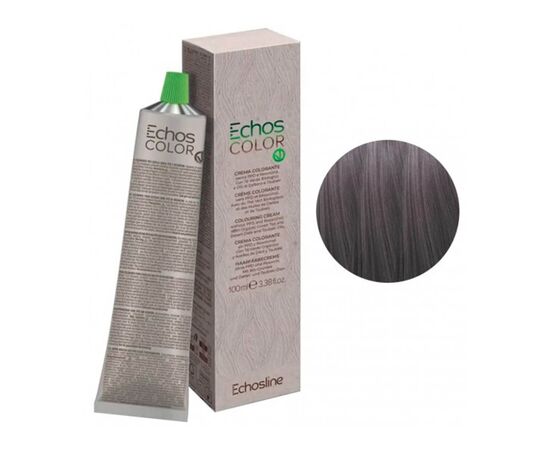 Крем-фарба для волосся Echosline Echos Color Colouring Cream,  5.12 Світлий каштан холодний ірис, 100 мл, Номер краски: 5.12, фото 