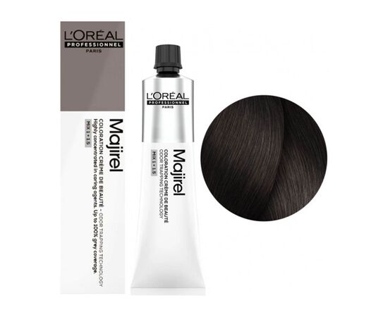 Стійка фарба для волосся L'Oreal Professionnel Majirel 5.18,Світлий шатен попелястий мокка, 60 мл, Об'єм: 60 мл., Номер краски: 5.18, фото 