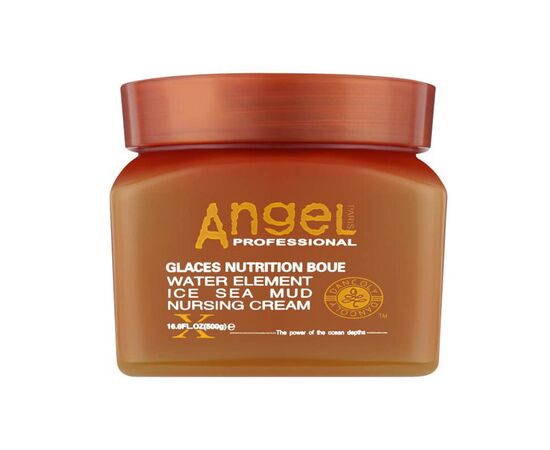Живильний крем для волосся із замороженою морською гряззю Angel Professional Paris Water Element Ice Sea Mud Nursing Cream,500 мл, фото 
