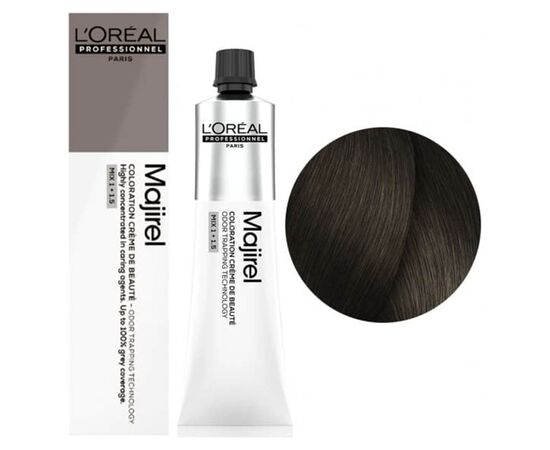Крем-фарба для волосся L'Oreal Professionnel Majirel 6,0 Темний блондин натуральний інтенсивний, 60 мл, Об'єм: 60 мл., Номер краски: 6.0, фото 